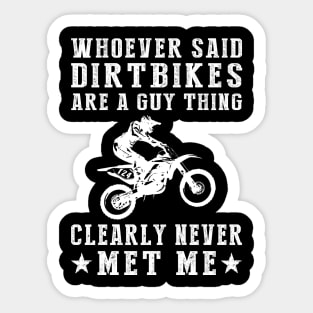 Dirt Diva - Breaking Boundaries with a Witty Twist! Sticker